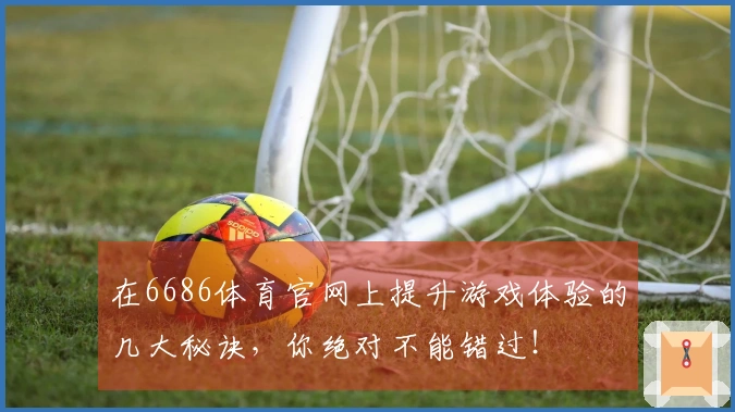 在6686体育官网上提升游戏体验的几大秘诀，你绝对不能错过！